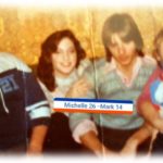 1979 - Jean-Paul Lavergne, Michelle Guertin, Mark (trepanier) SMITH, Theresa Lavergne, Robert Lavergne (sitting on lap of Theresa)
